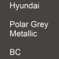 Preview: Hyundai, Polar Grey Metallic, BC.